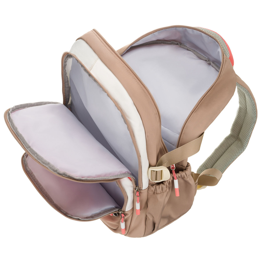 Peterson hátizsák- PTN 8592-1372 BEIGE- Bézs Rózsaszín - Image 15