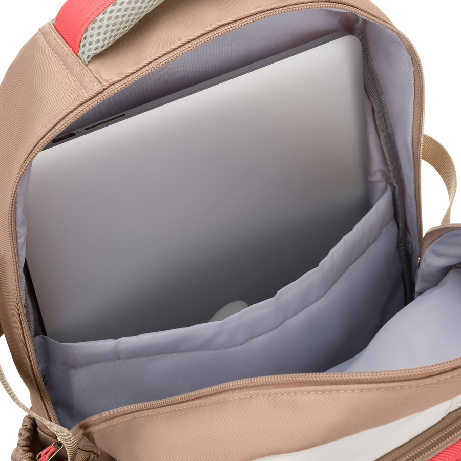 Peterson hátizsák- PTN 8592-1372 BEIGE- Bézs Rózsaszín - Image 14