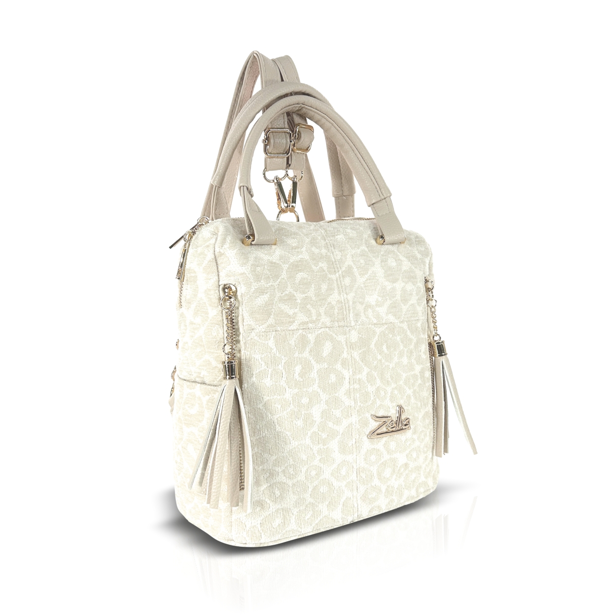 Zellia Női Hátizsák 25180 Beige - Pantera - - Image 2