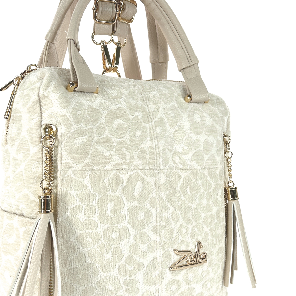 Zellia Női Hátizsák 25180 Beige - Pantera - - Image 3