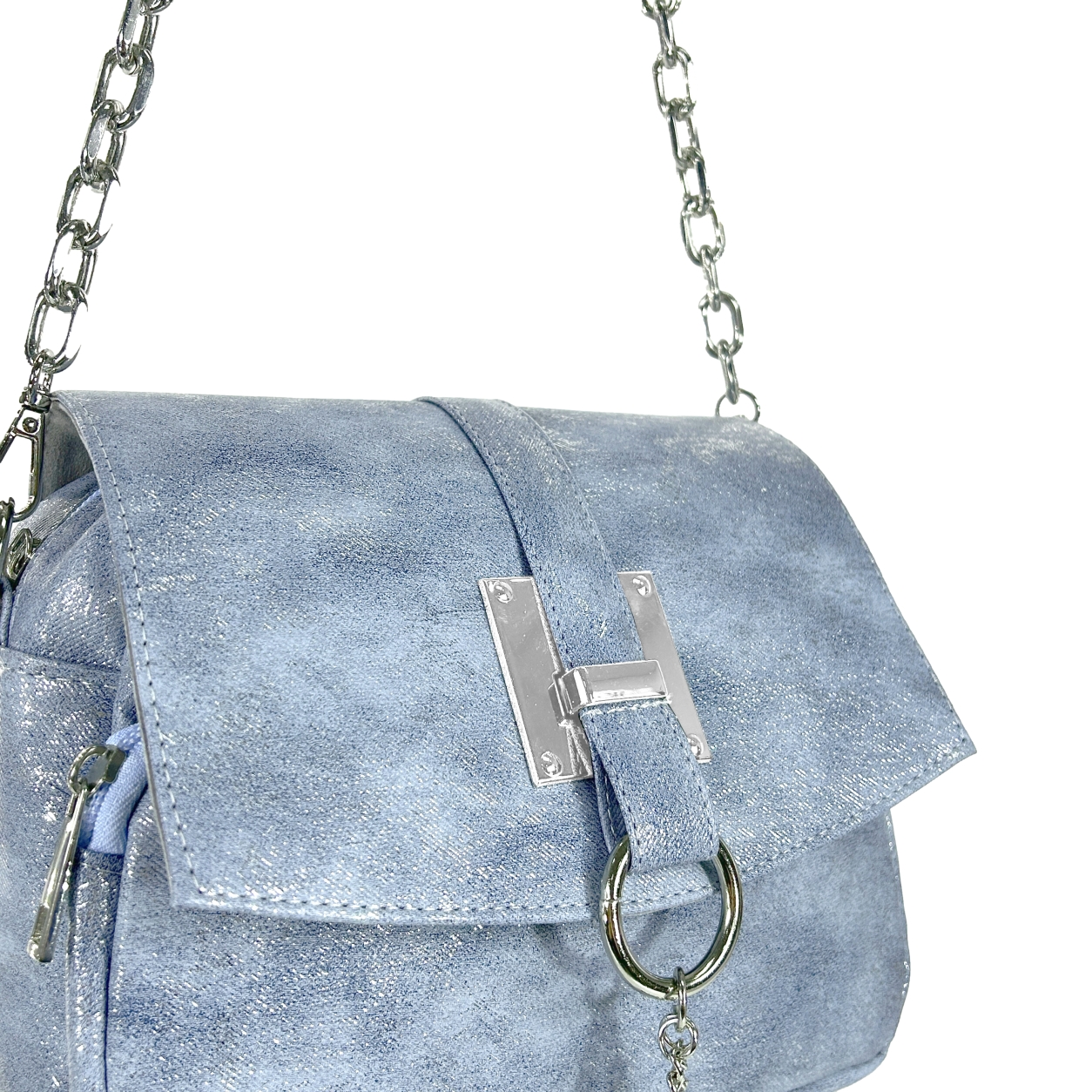 Zellia Női Oldaltáska 25203 Jeans Blue - Image 4