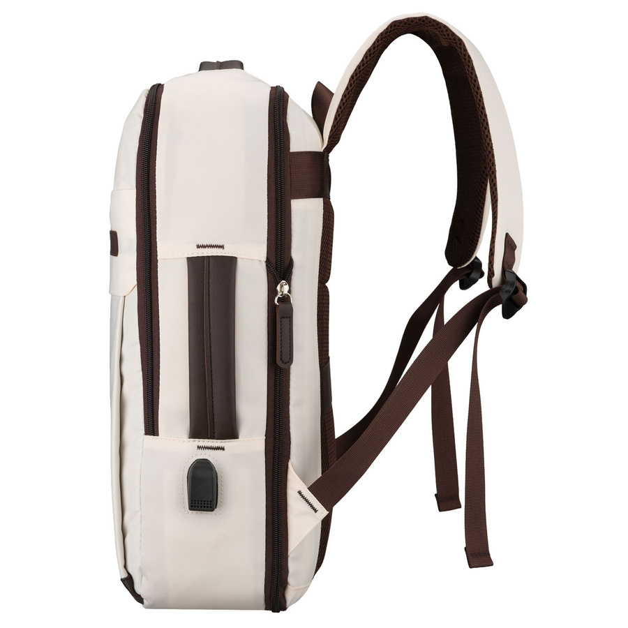 Peterson Utazó Hátizsák -PTN JPSL-03-9281-BEIGE- Bézs - 40 X 30 X 15-20 cm - Image 18
