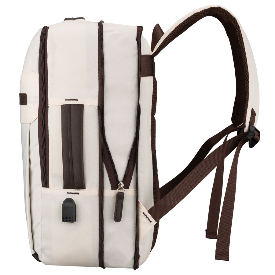 Peterson Utazó Hátizsák -PTN JPSL-03-9281-BEIGE- Bézs - 40 X 30 X 15-20 cm - Image 13