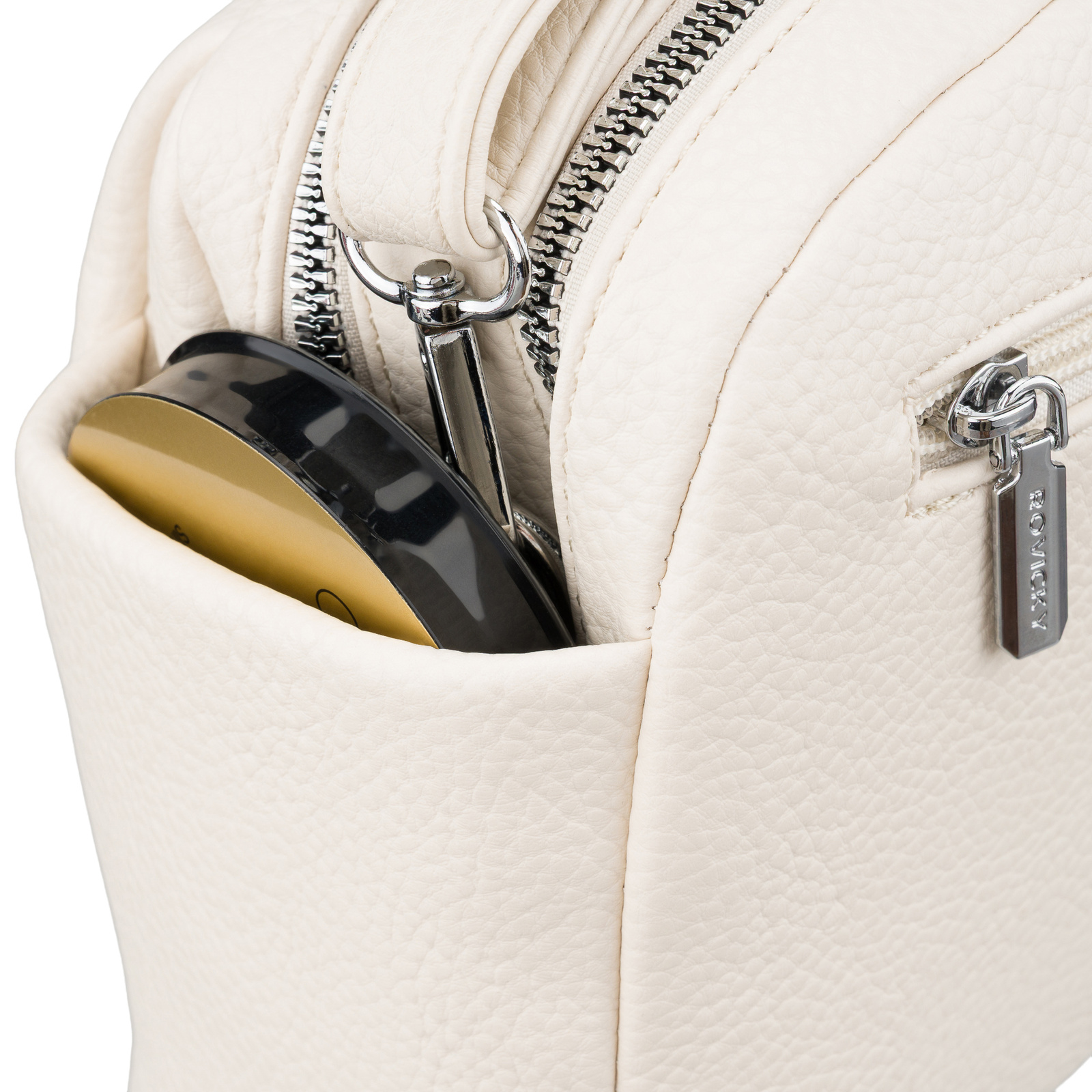 Rovicky Női Oldaltáska -R-KP-23-A19-2466-BEIGE- Világos Bézs - Image 6