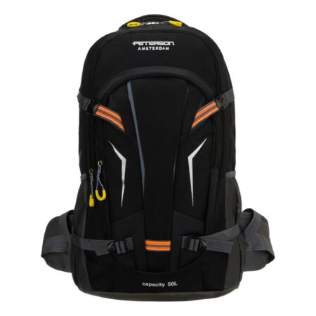 Peterson túra hátizsák- PTN SBY-01-8375 Black - Fekete