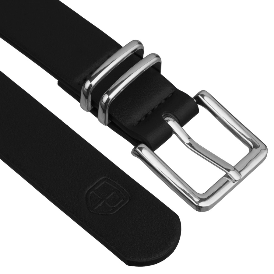 Peterson Öko Bőr Öv -PTN STU-17S1-95 FEKETE- 115 cm - Image 10
