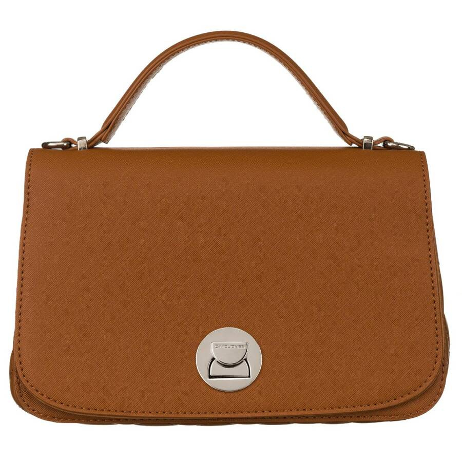 David Jones Öko-Bőr Női Válltáska -6835-1 COGNAC - Image 2
