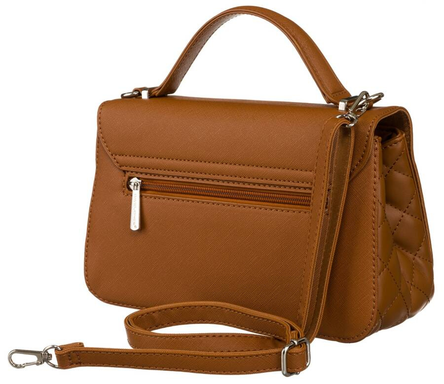 David Jones Öko-Bőr Női Válltáska -6835-1 COGNAC - Image 6