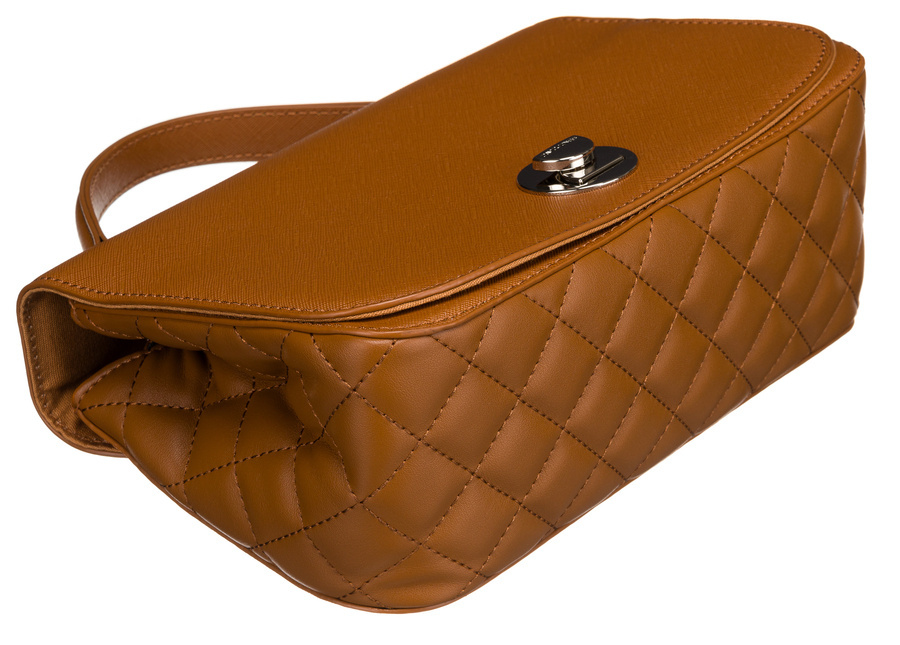 David Jones Öko-Bőr Női Válltáska -6835-1 COGNAC - Image 7