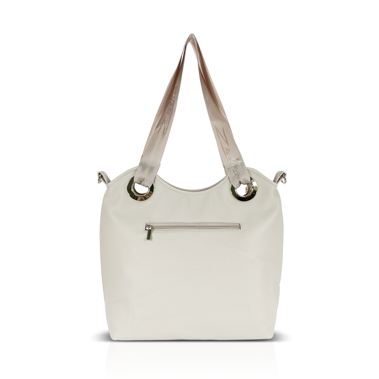 Zellia Női Válltáska ZLB451 Beige-Arany - Ch - - Image 4