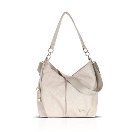 Zellia Női Válltáska ZLB471 Beige-Arany - Bella -