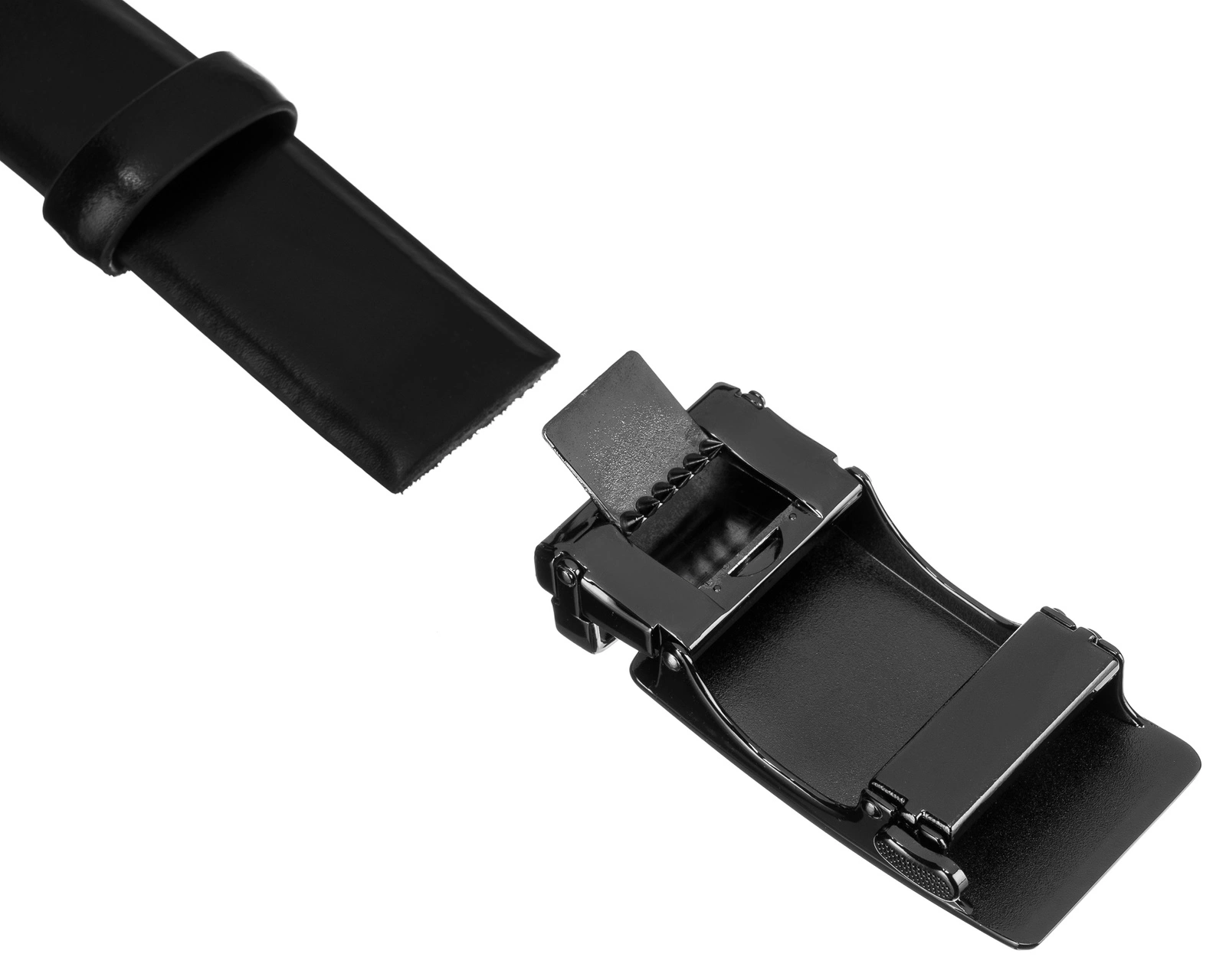 Peterson Férfi Bőr Szett Pénztárca & Automata Őv -PTN N4L-125-D03-BW- Fekete - Image 10