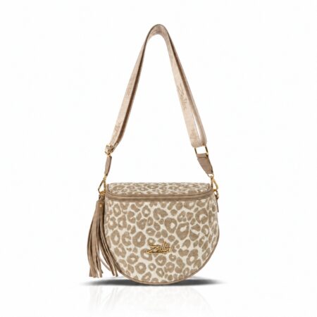 Zellia Női Oldaltáska 21028 Beige-Taupe - Pantera -