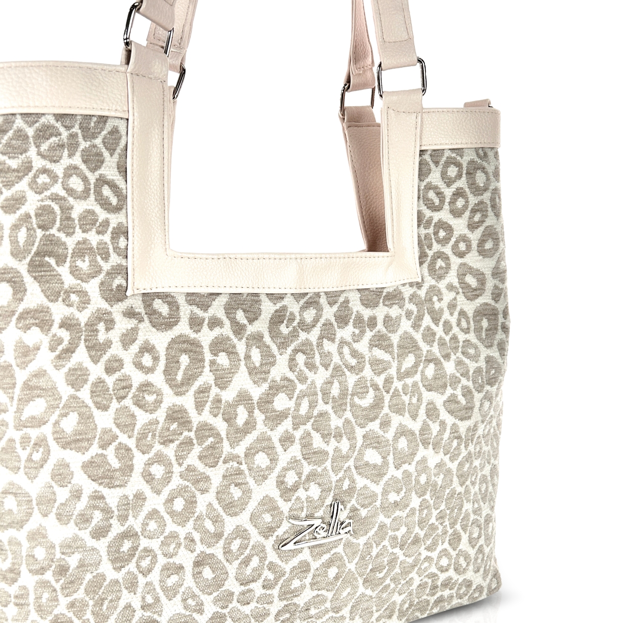 Zellia Női Válltáska 26074 Szürke-Beige - Pantera - - Image 3
