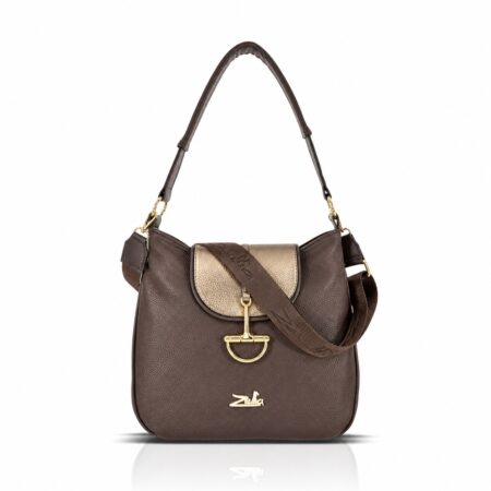 Zellia Női Válltáska 26090 Barna-Bronz - Bari -