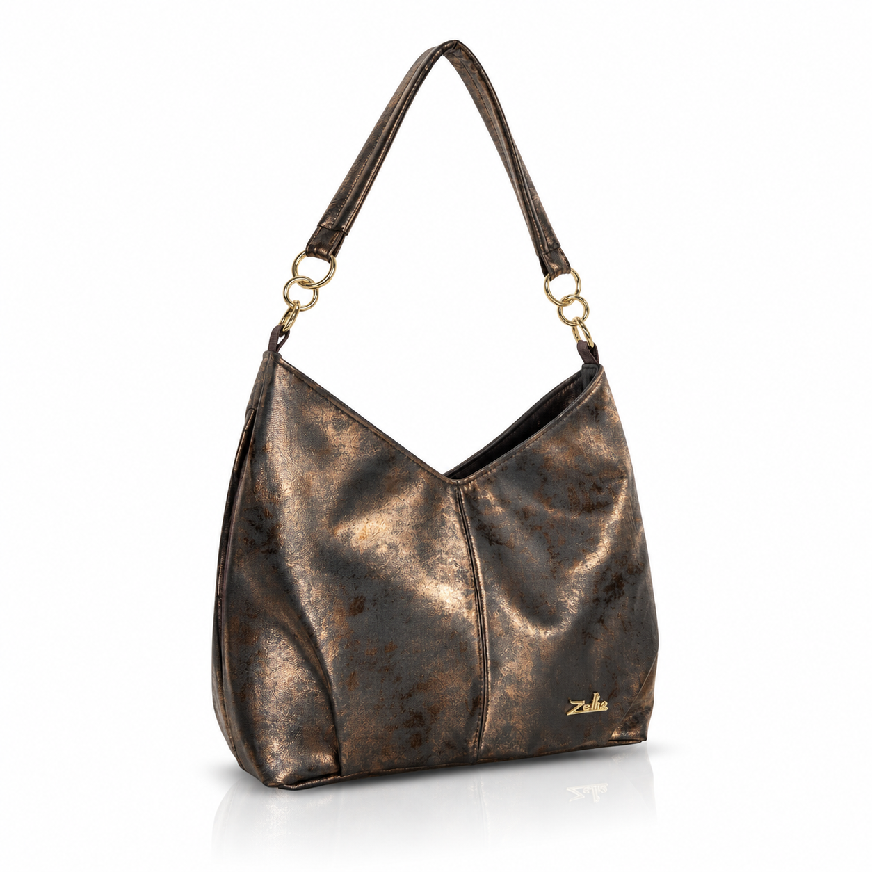 Zellia Női Válltáska ZLB471 Bronz - Image 2