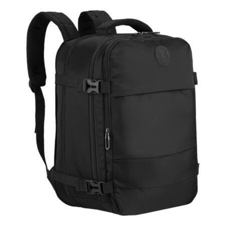 Peterson Utazó Hátizsák -PTN 77719-6075-BLACK-Fekete- 40 X 30 X 15-20 cm